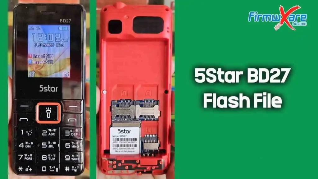 5Star BD27 Flash File MT6261